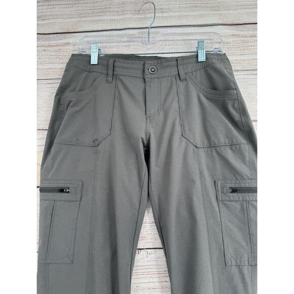 Kuhl Horizn Skinny Hiking Cargo Pants Women's Size 8 Short Gray - Picture 3 of 10